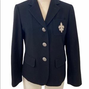 Club Monaco Black Blazer Size Medium